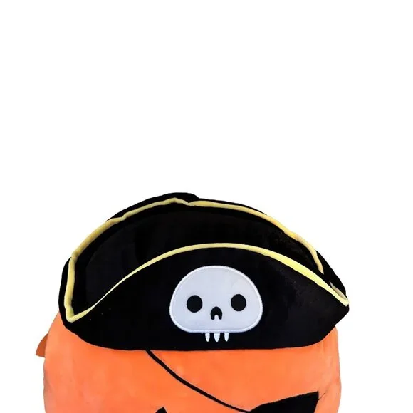 Squishmallow Paxton 16" Halloween Pirate Pumpkin Bat Wings Plush Stuffed Toy - Picture 3 of 10